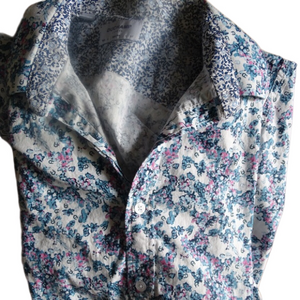 DUCHAMP LONDON MENS CASUAL BUTTON DOWN LONG SLEEVED SHIRT